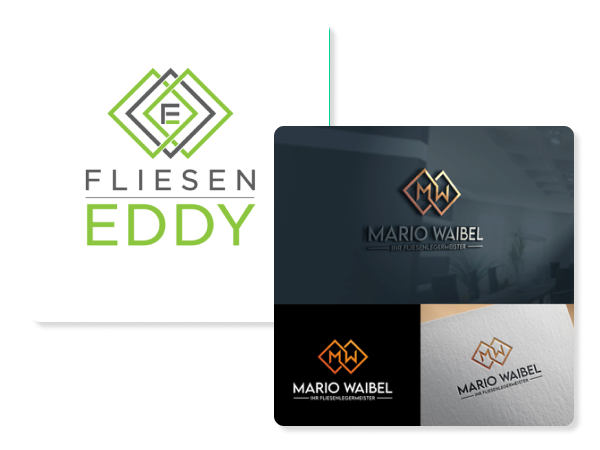 Individuelles Fliesenleger Logo erstellen lassen