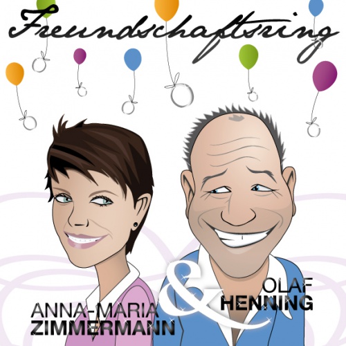 Olaf Henning und Anna-Maria Zimmermann suchen CD-Cover-Design