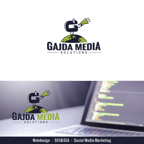 Logo & Social Media Design für Gajda Media Solutions