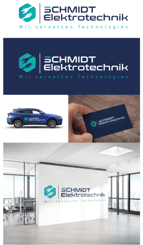  Logo & Social Media Paket für Elektrofirma